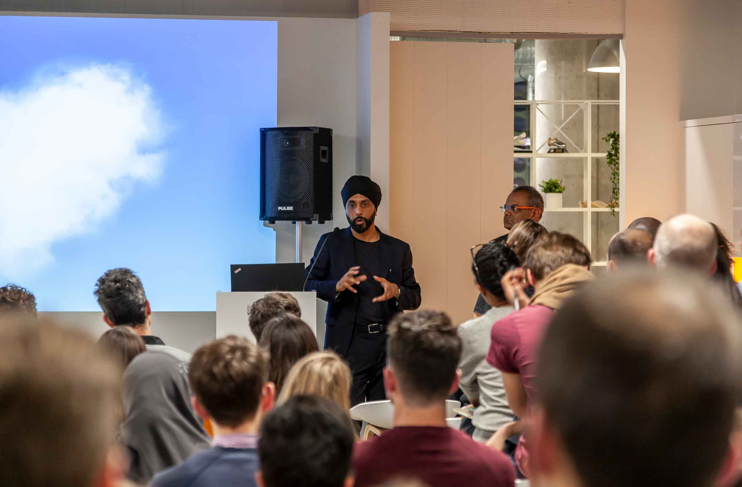 Narinder Sagoo lecture at Tyréns AKT