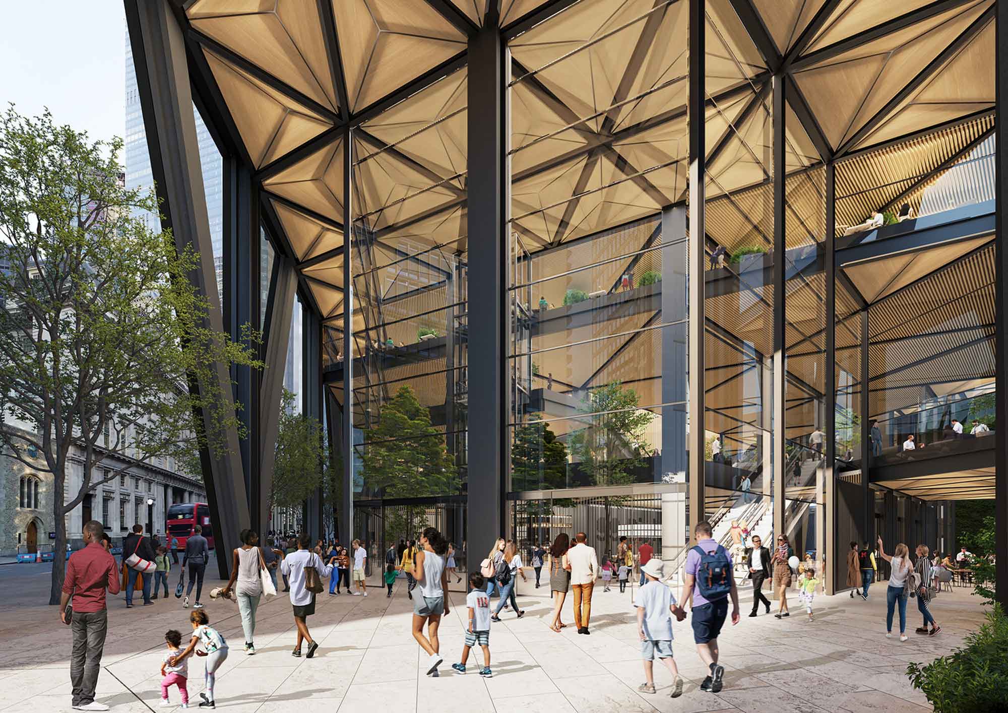 Project Render of the proposed 99 bishops gate tower