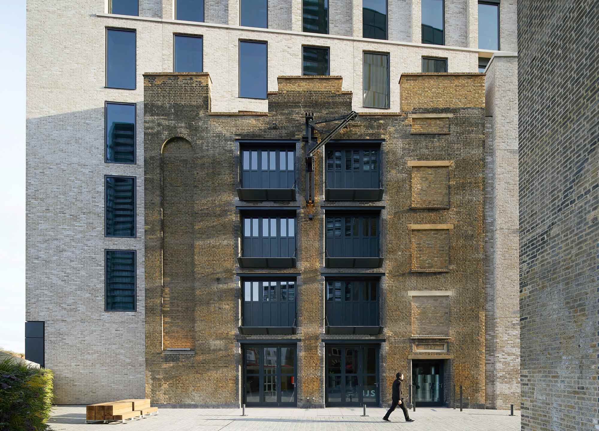 Elder Yard retained facade